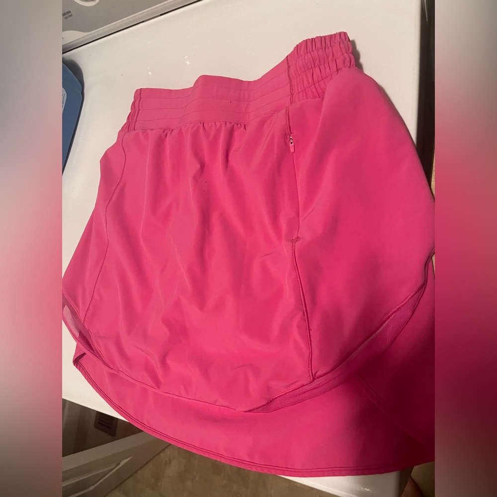 Lululemon Hotty Hot High Rise Skirt— *Long— Sonic Pink— Size 6